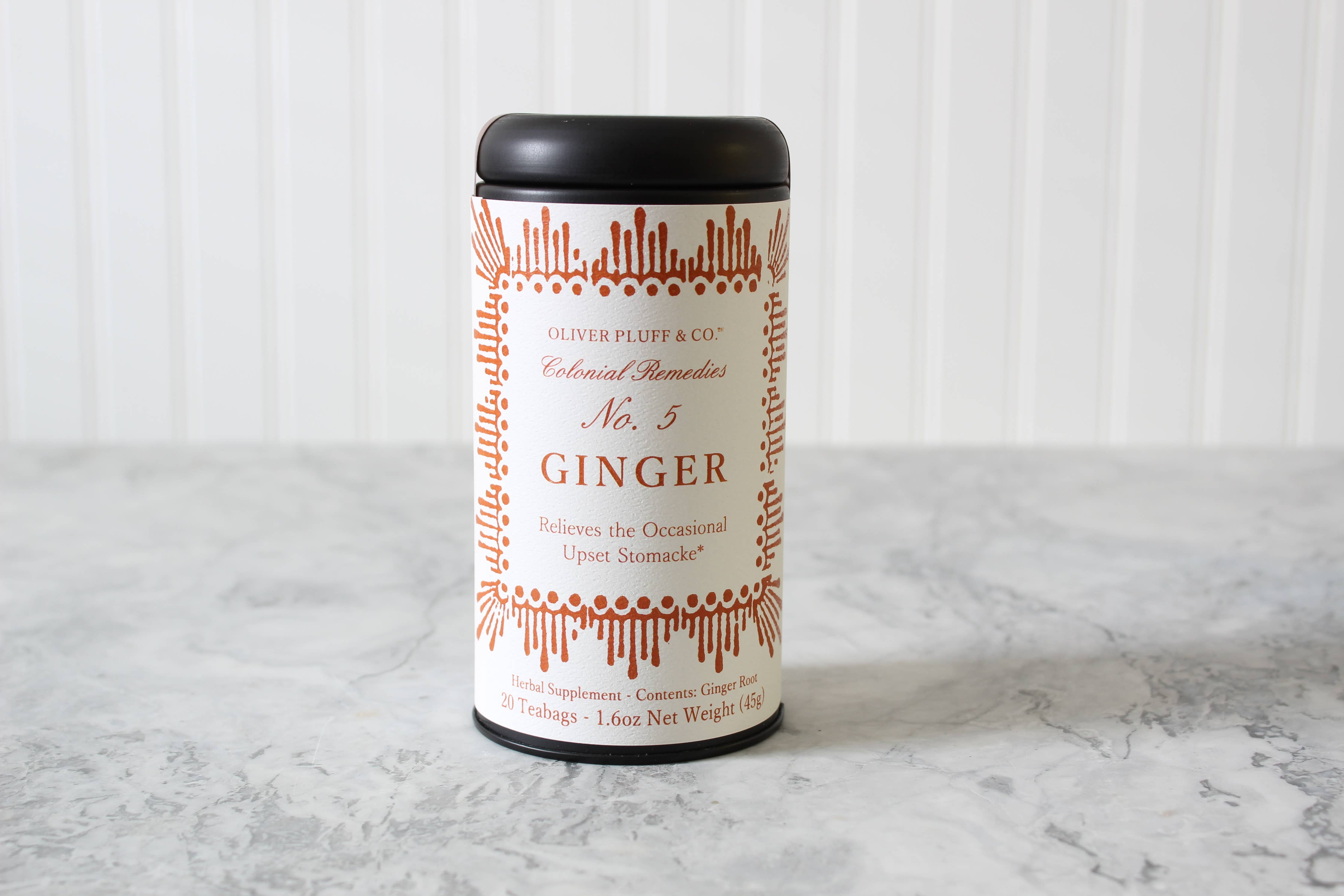 Ginger Tea - Colonial Remedies No. 5