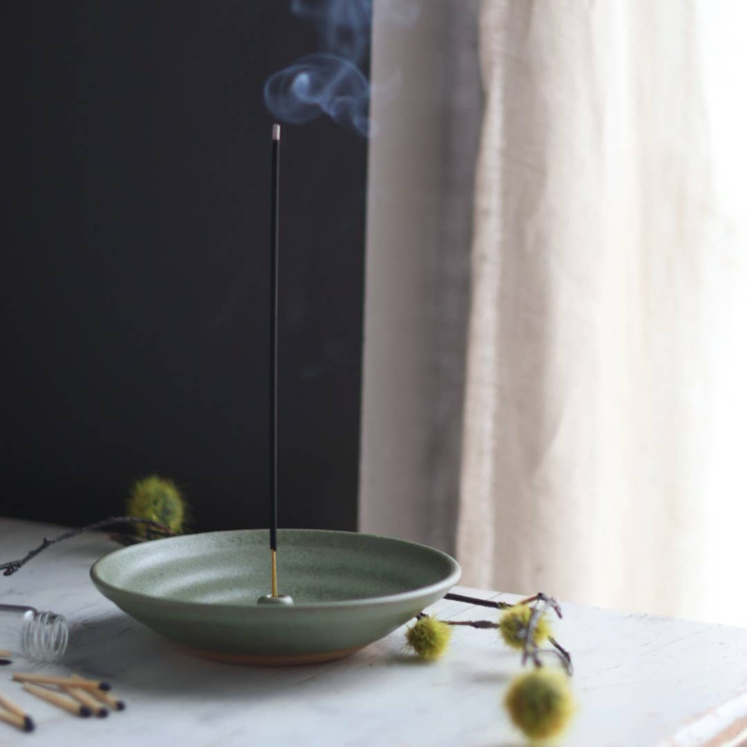 Handmade Ceramic Incense Burning Dish