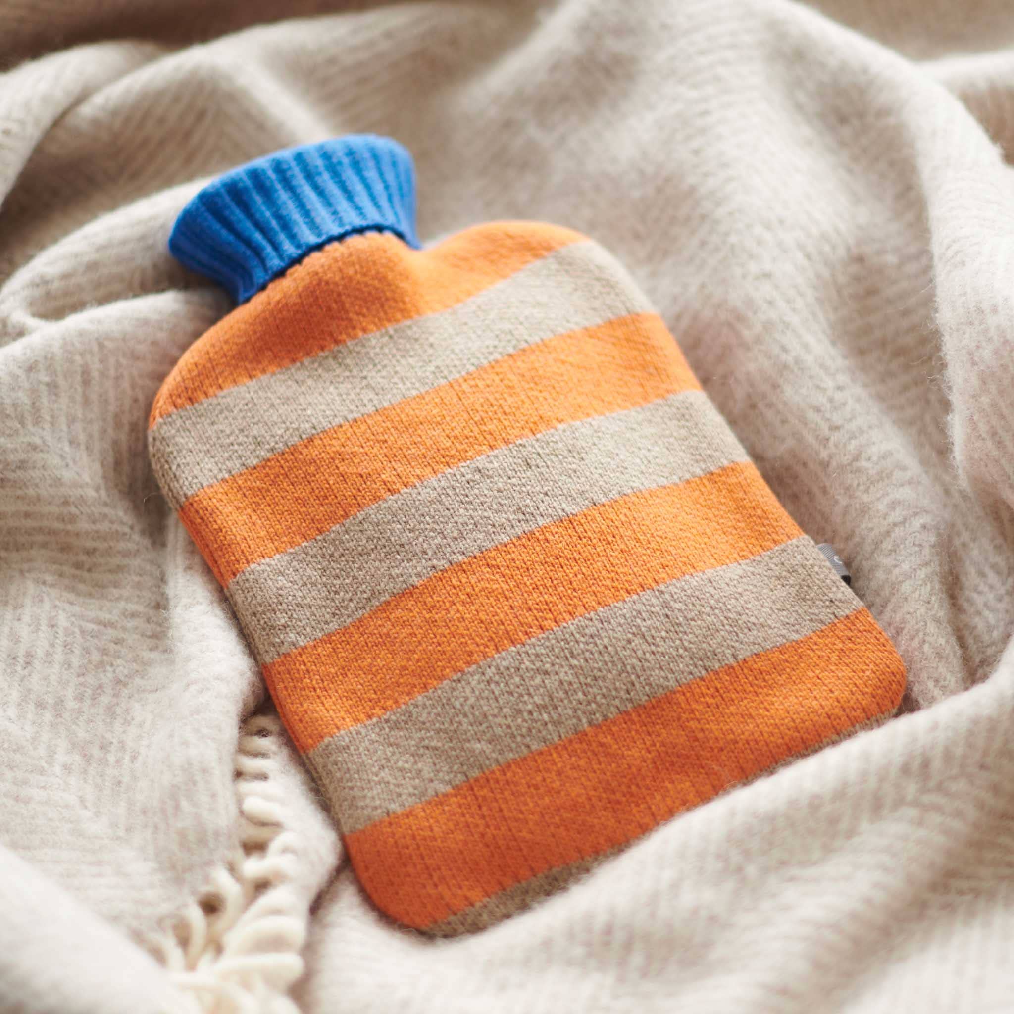 Lambswool Hot Water Bottle Covers & Bottles