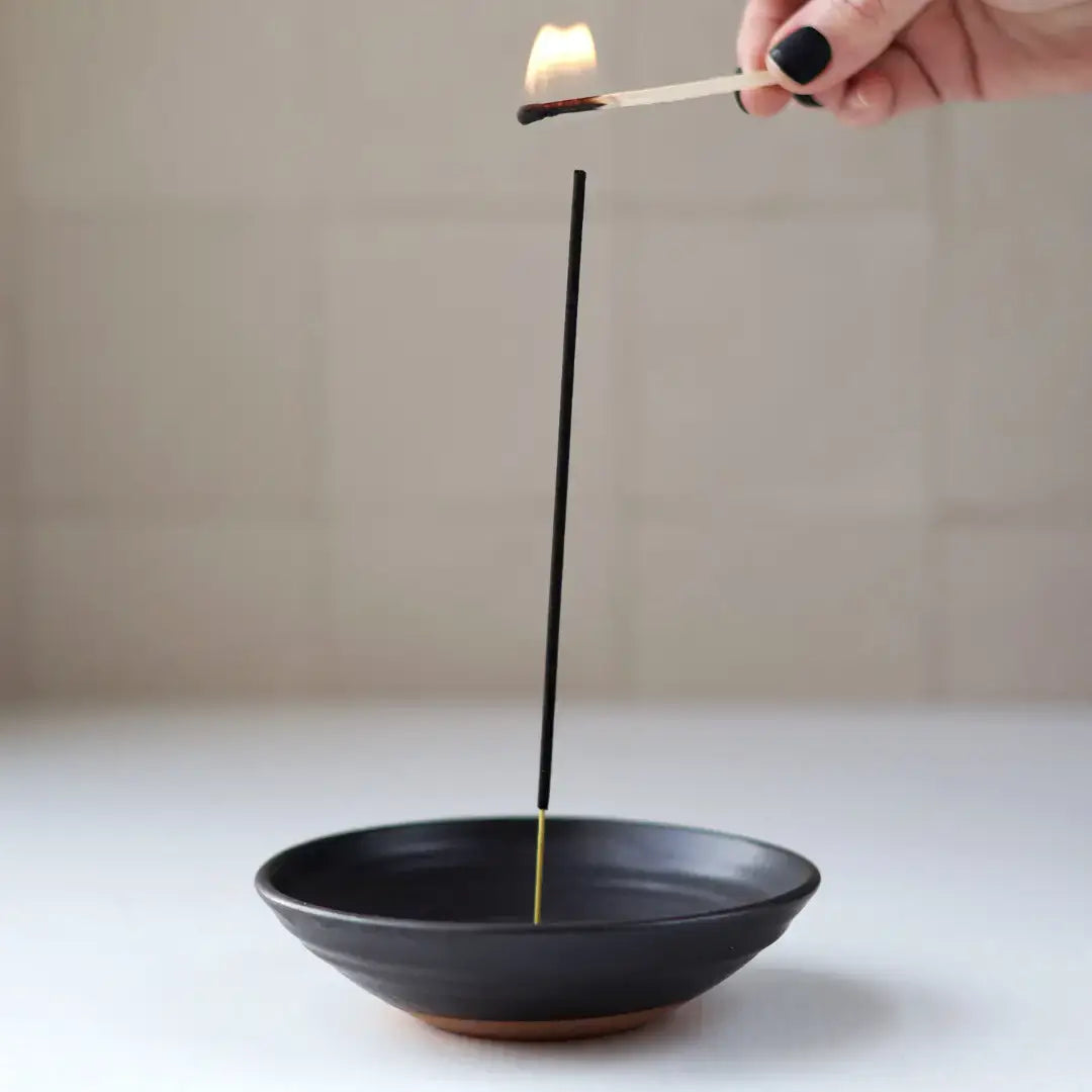 Handmade Ceramic Incense Burning Dish
