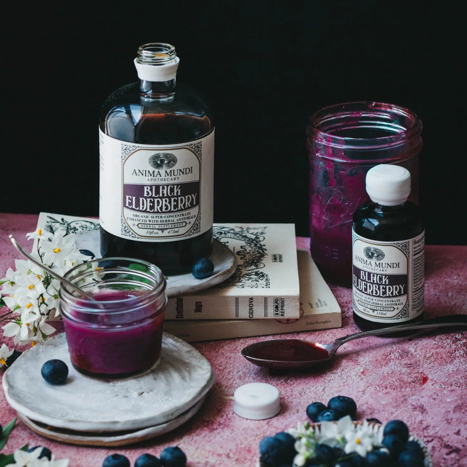 Black Elderberry Syrup