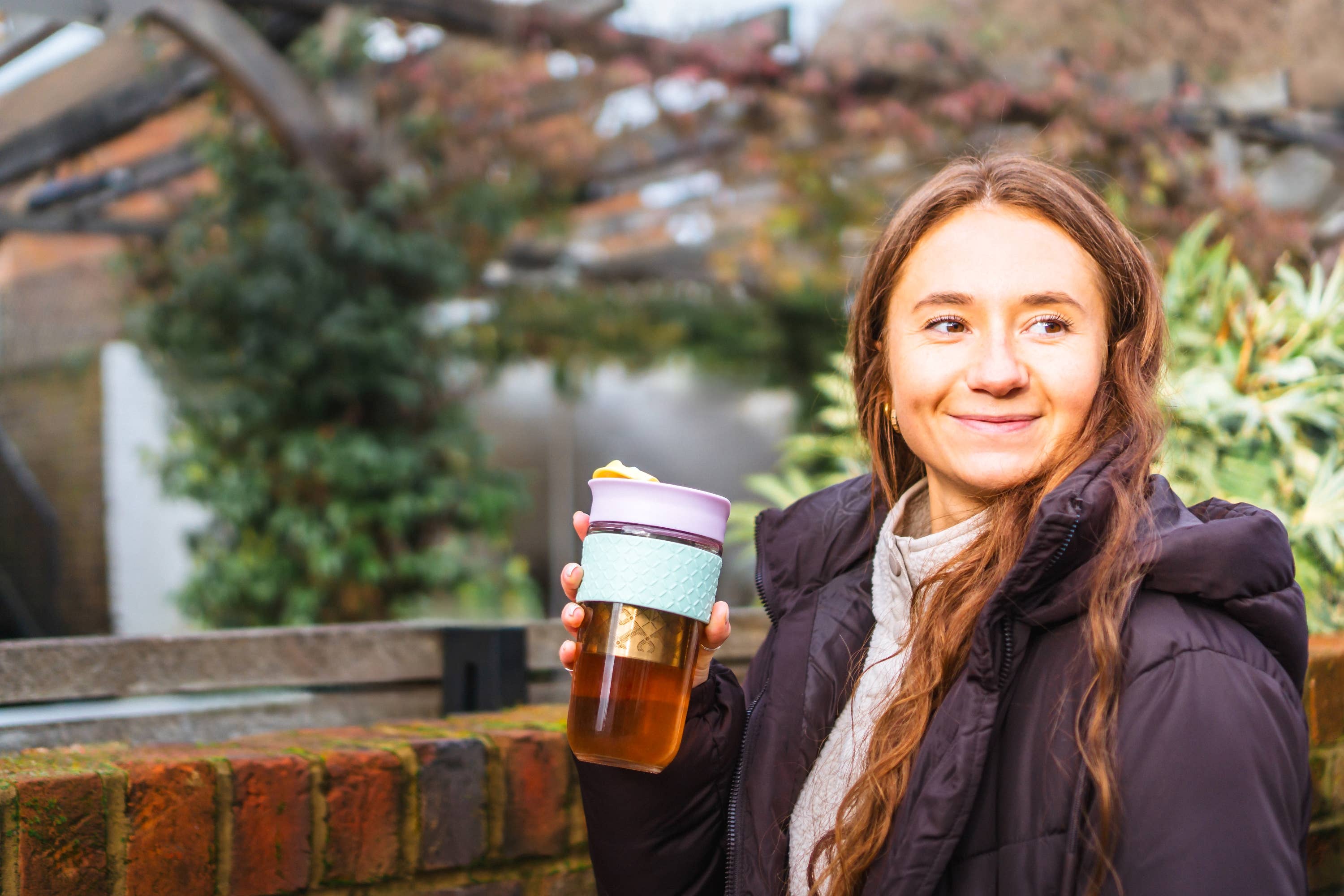 SoleCup Loose Tea Travel Mug with Infuser