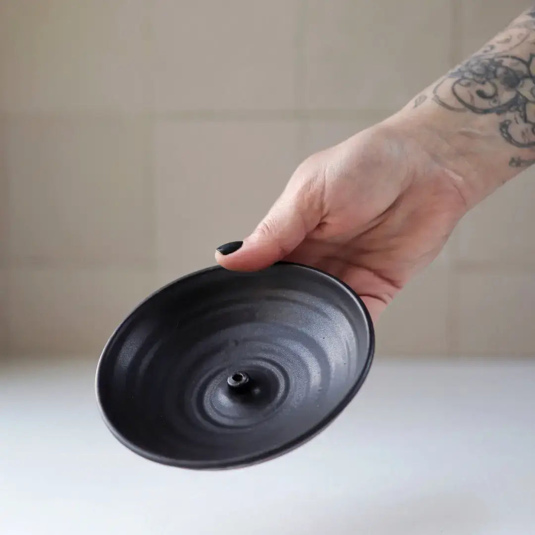 Handmade Ceramic Incense Burning Dish