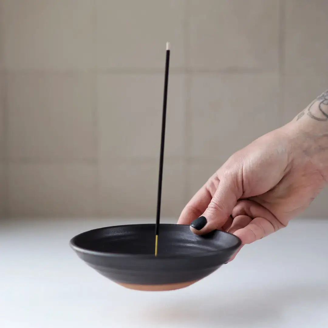 Handmade Ceramic Incense Burning Dish