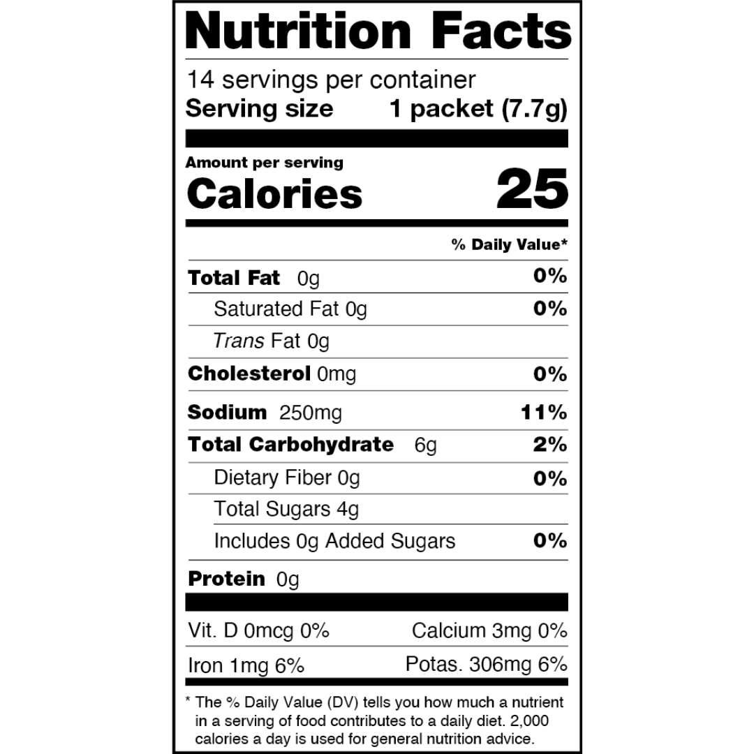Cure Hydrating Electrolyte Drink Mix in Blood Orange