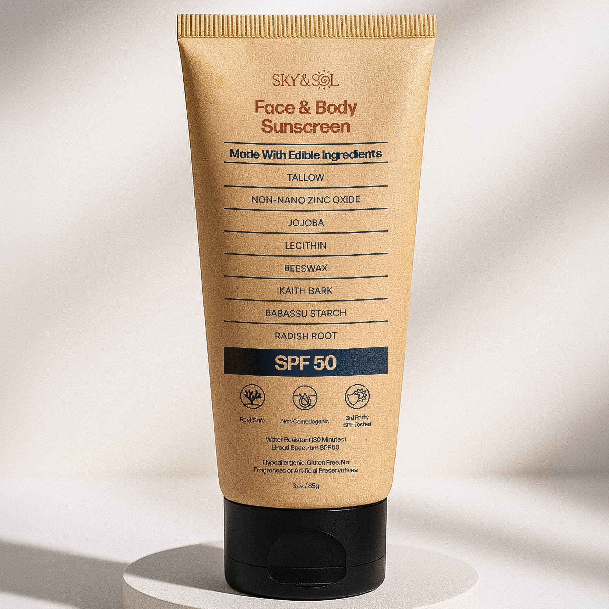Face & Body Sunscreen SPF 50