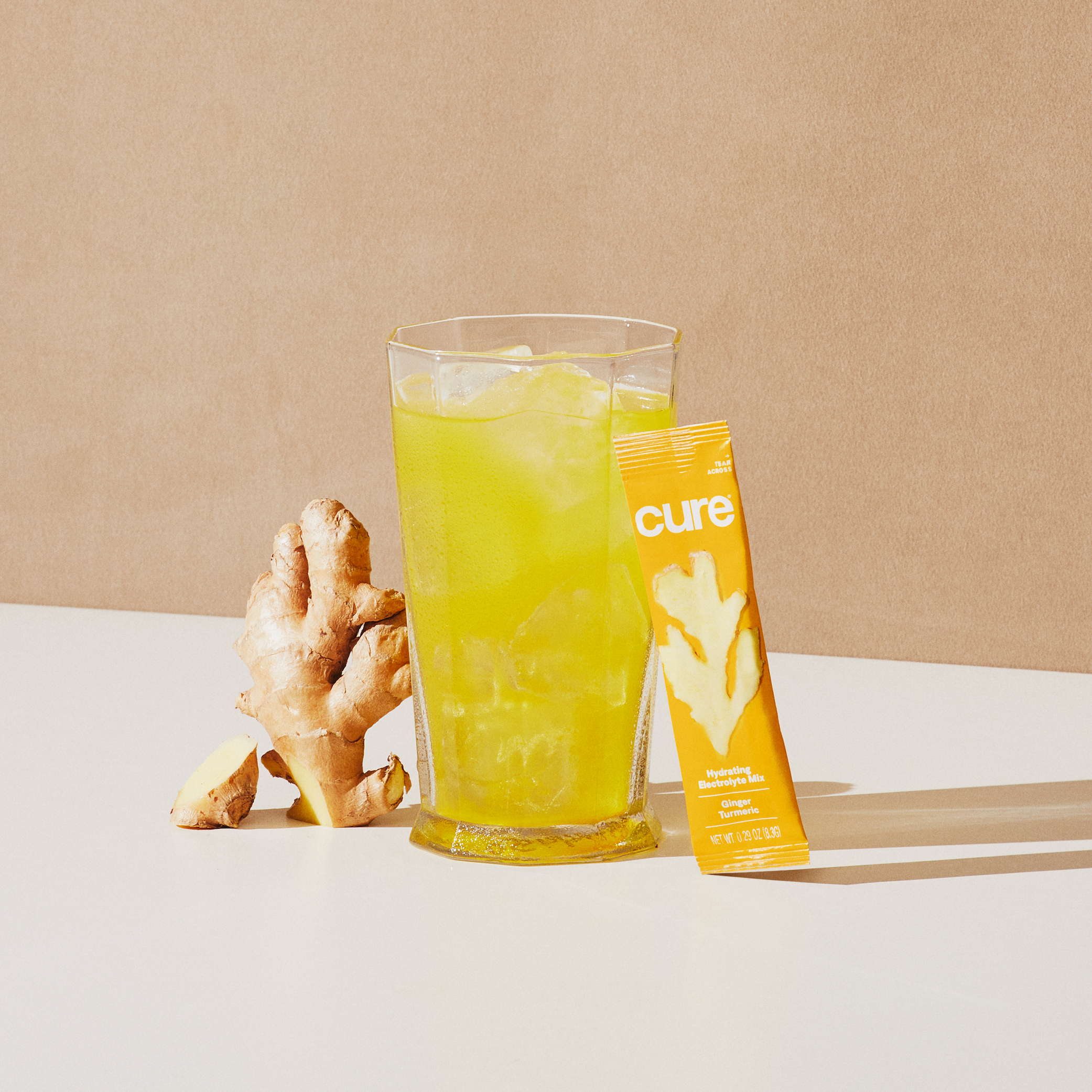 Cure Electrolyte Drink Mix - Ginger Turmeric