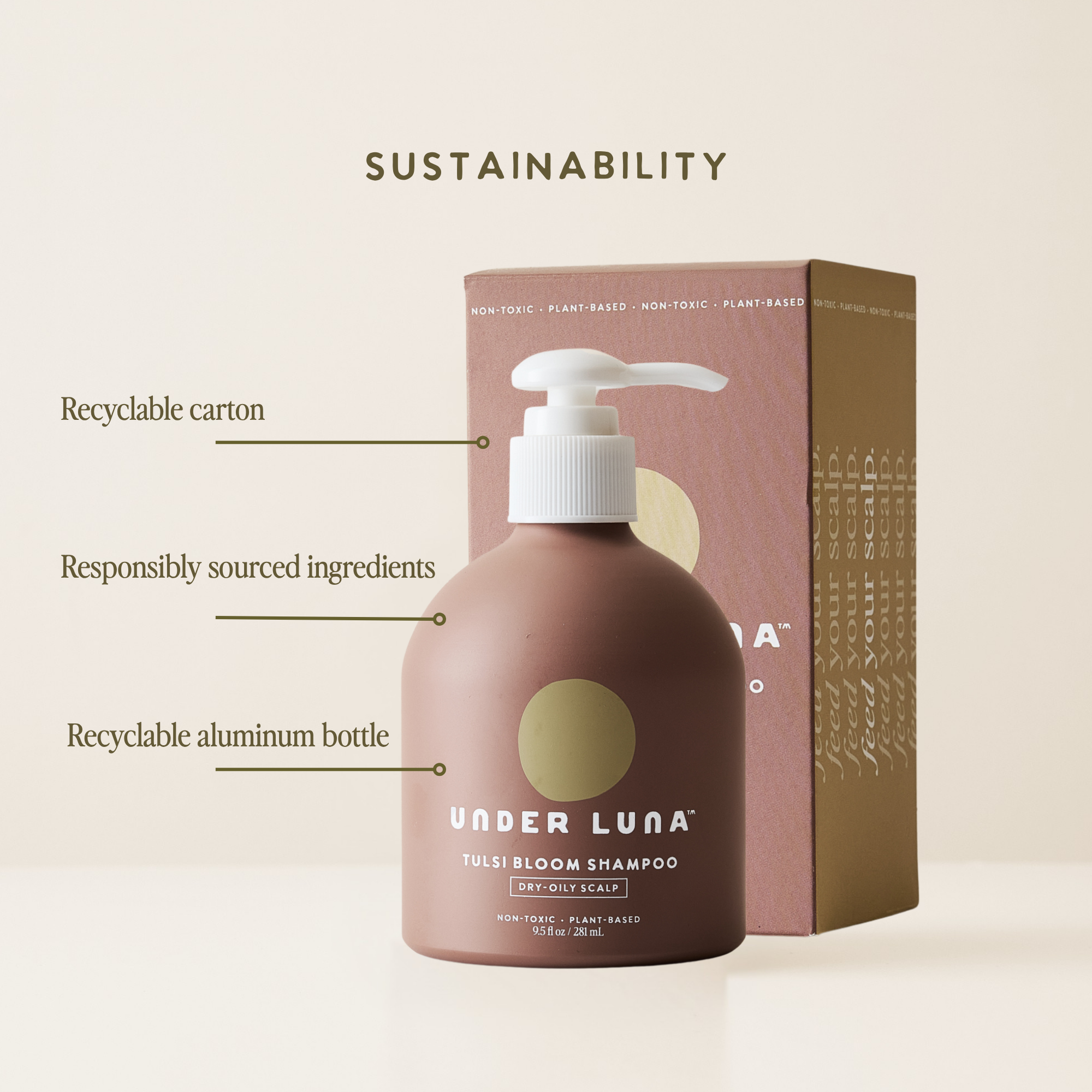Tulsi Bloom Shampoo for Balanced Scalp