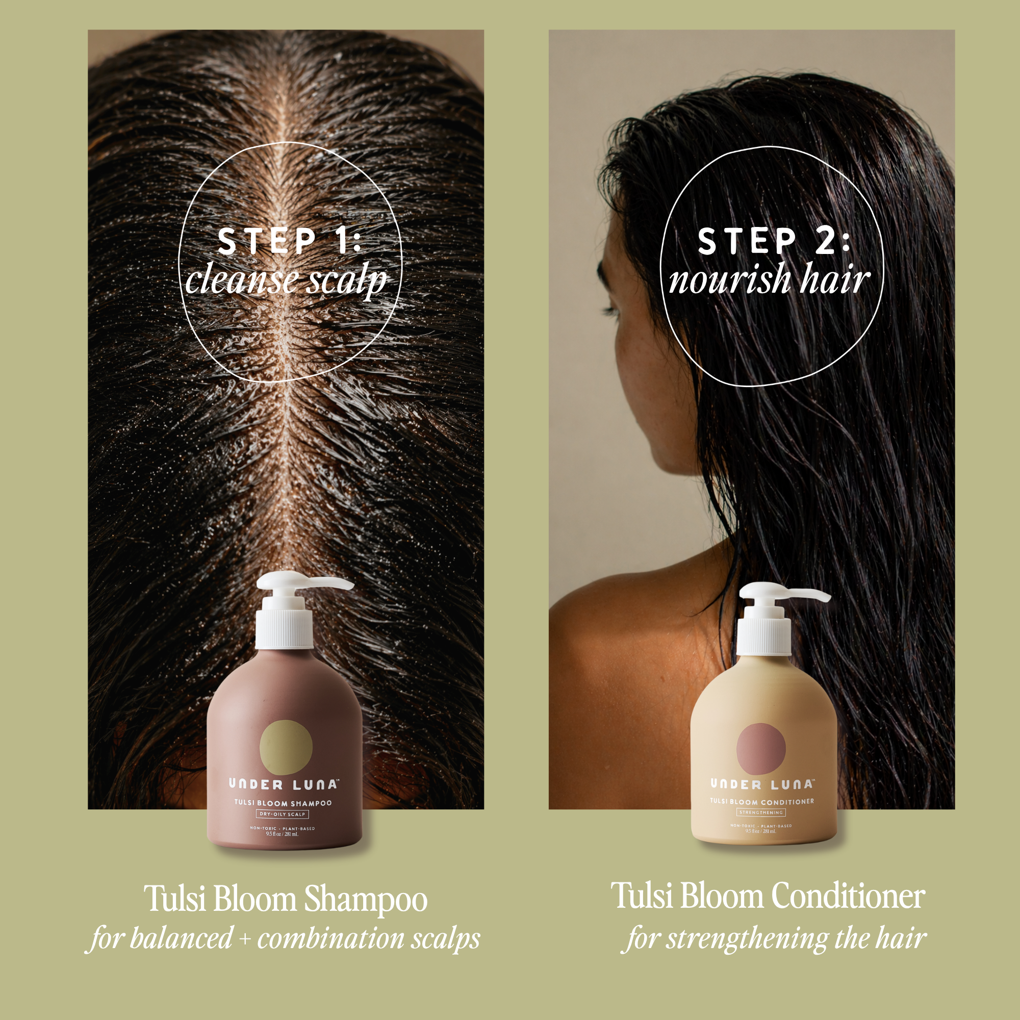 Tulsi Bloom Shampoo for Balanced Scalp