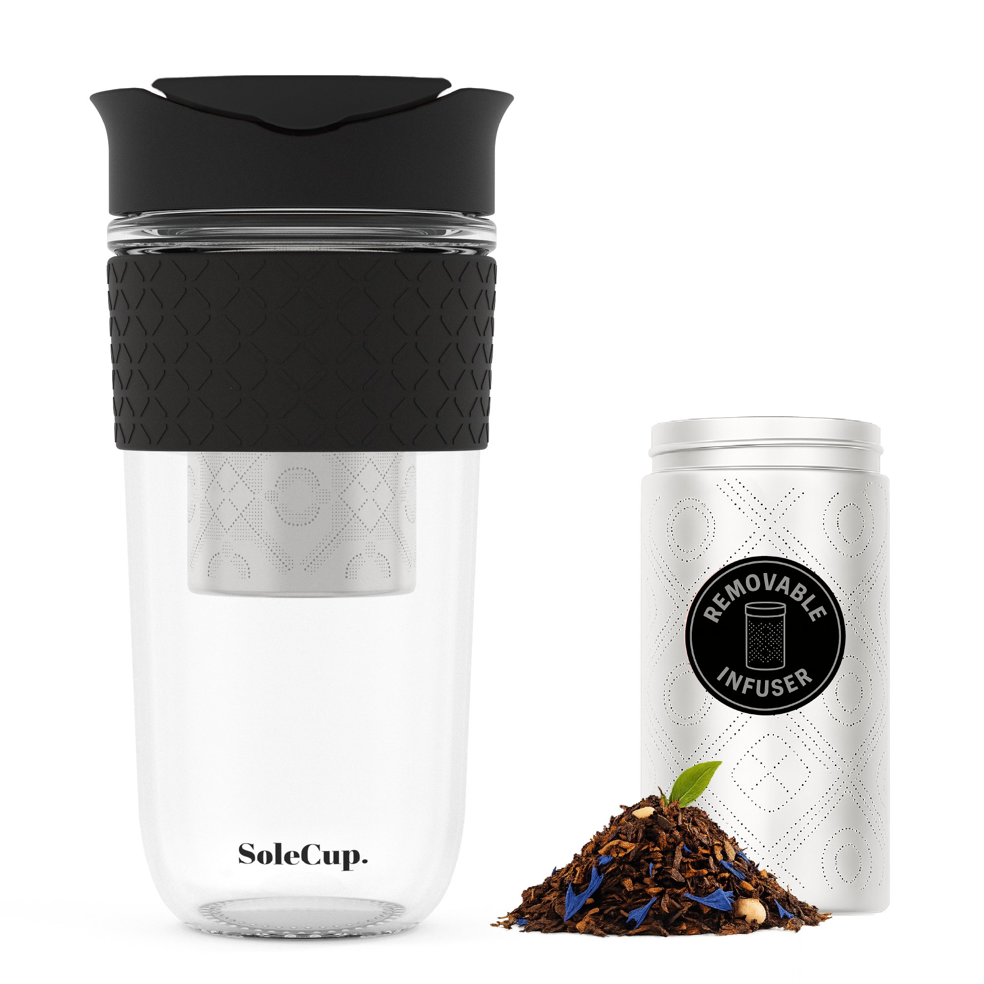 SoleCup Loose Tea Travel Mug with Infuser