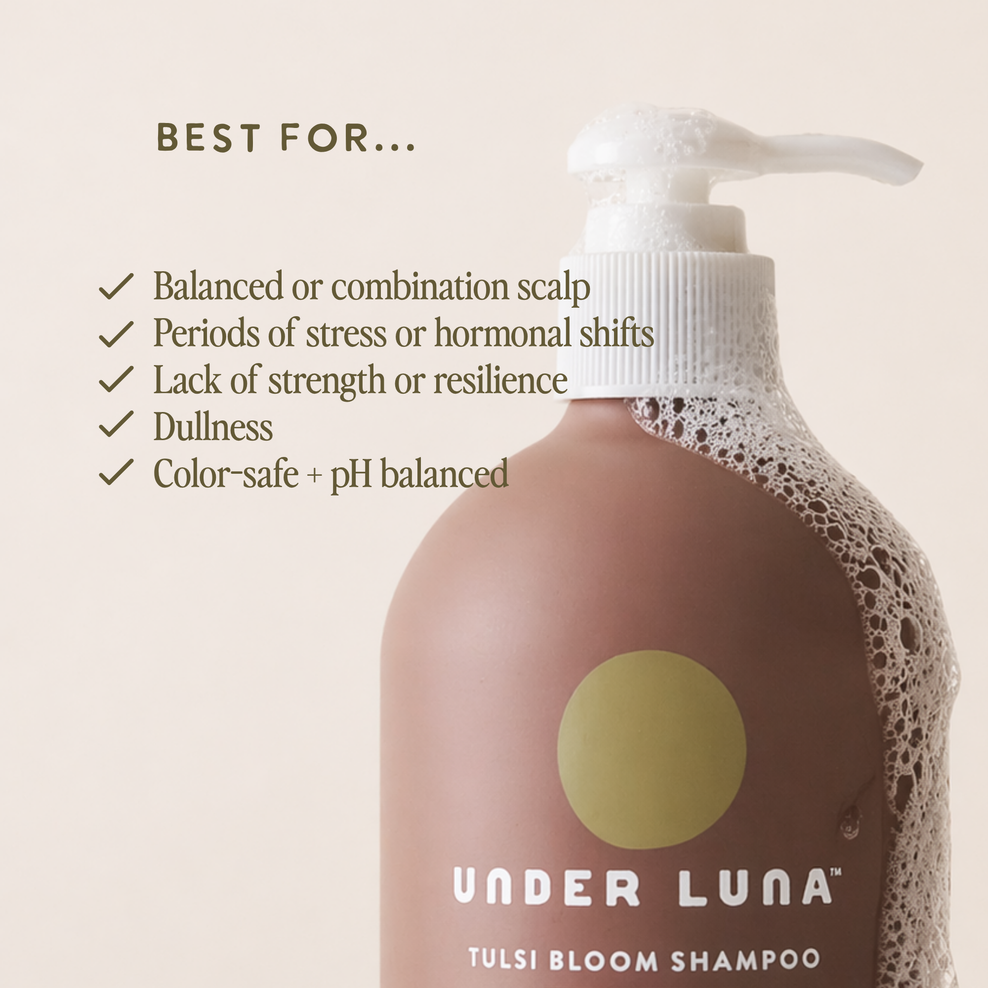 Tulsi Bloom Shampoo for Balanced Scalp