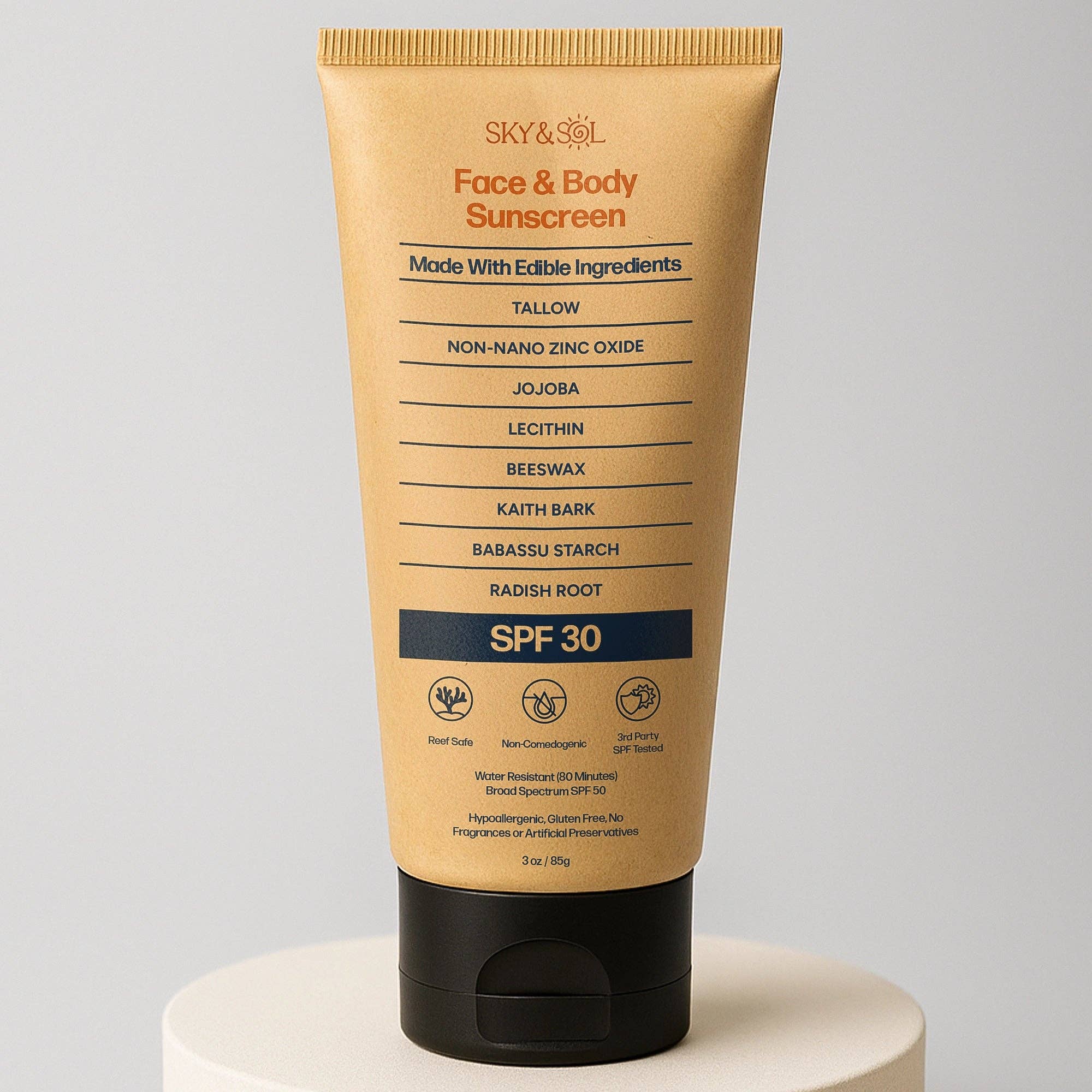 Face & Body Sunscreen SPF 30