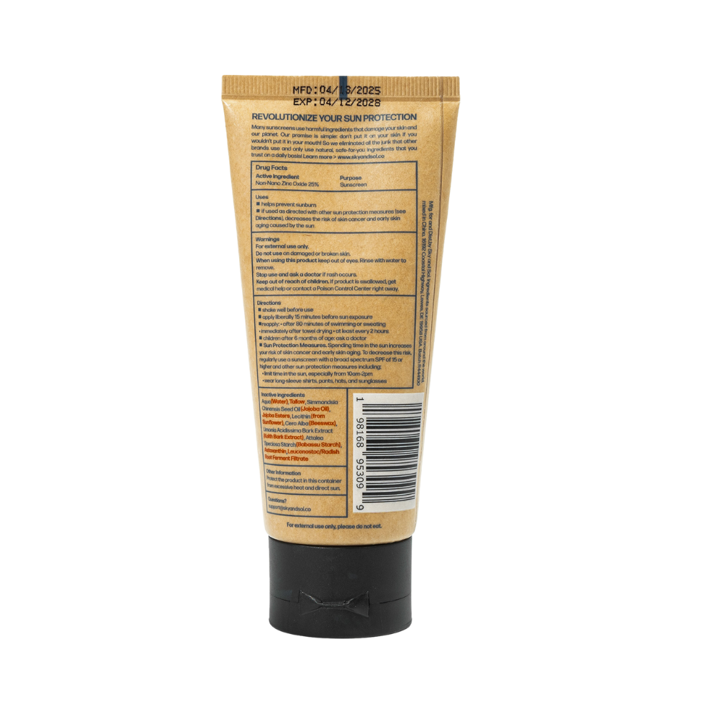 Face & Body Sunscreen SPF 50