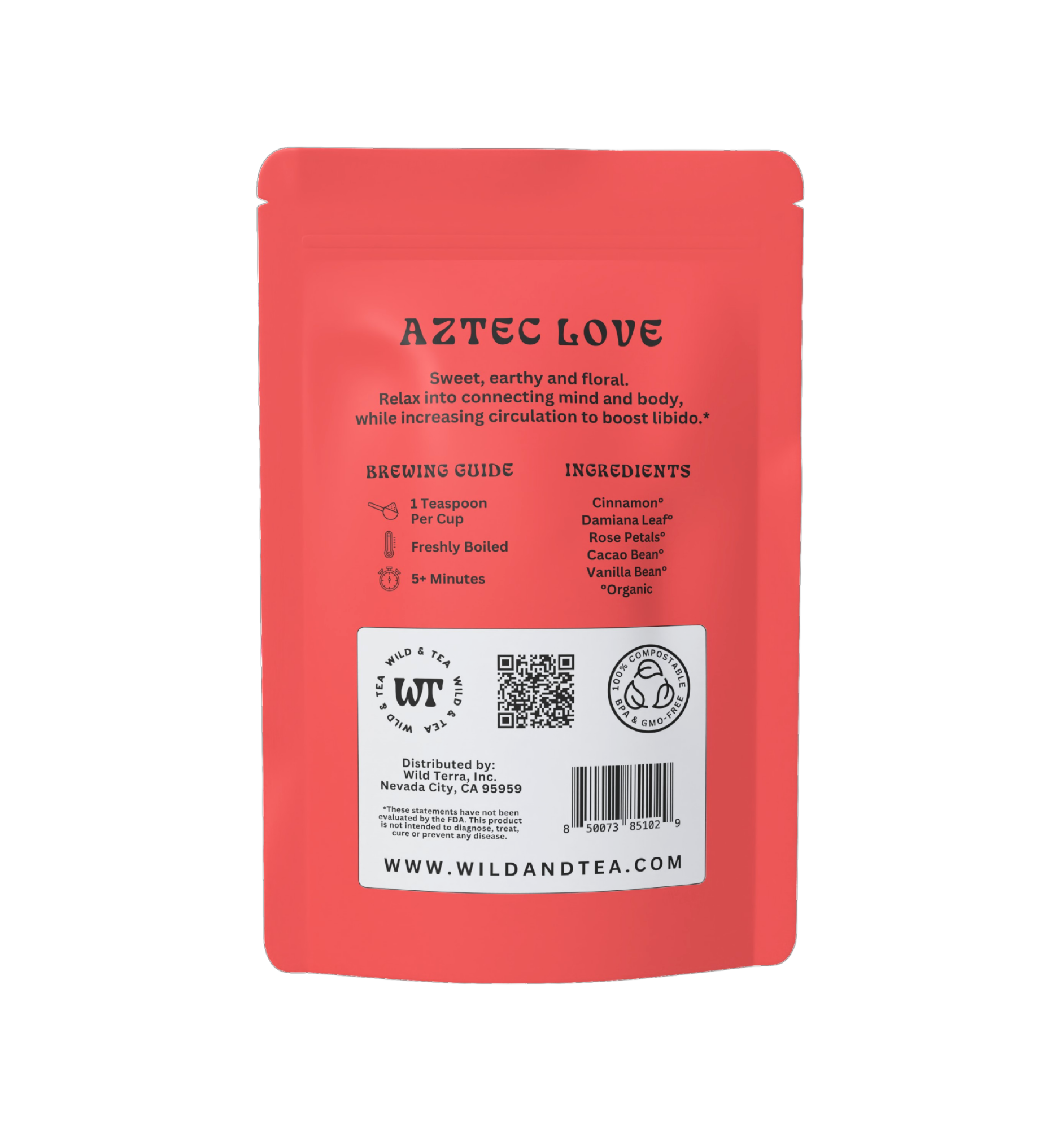 Aztec Love Herbal Tea