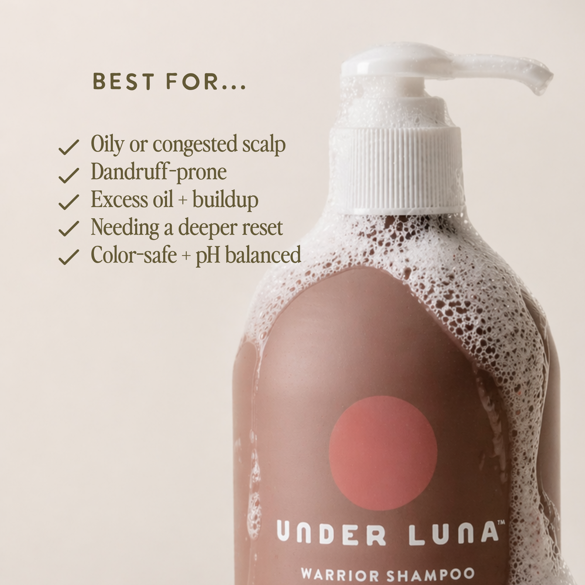 Warrior Shampoo for Oily Scalp