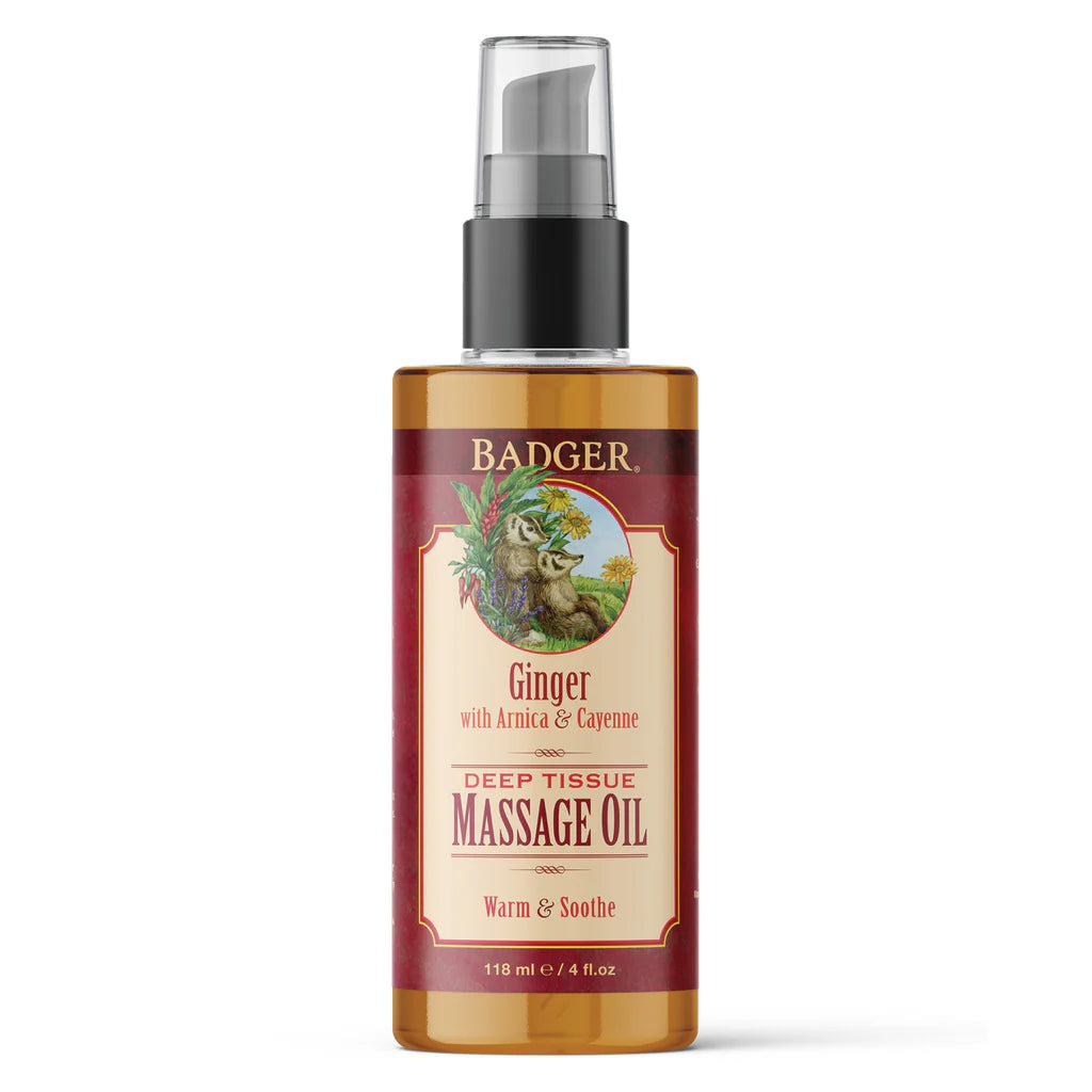 Warming Ginger Arnica Massage Oil