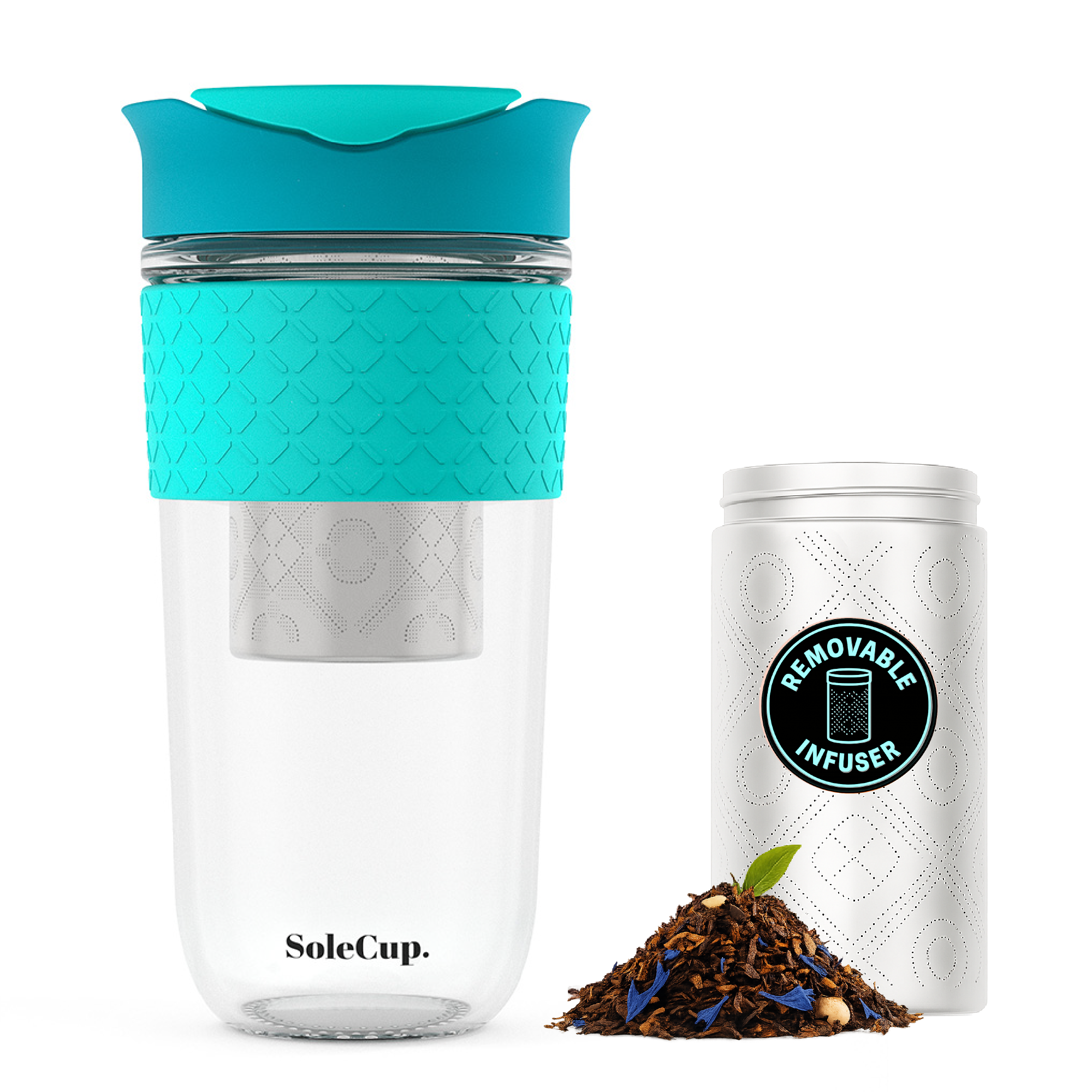 SoleCup Loose Tea Travel Mug with Infuser