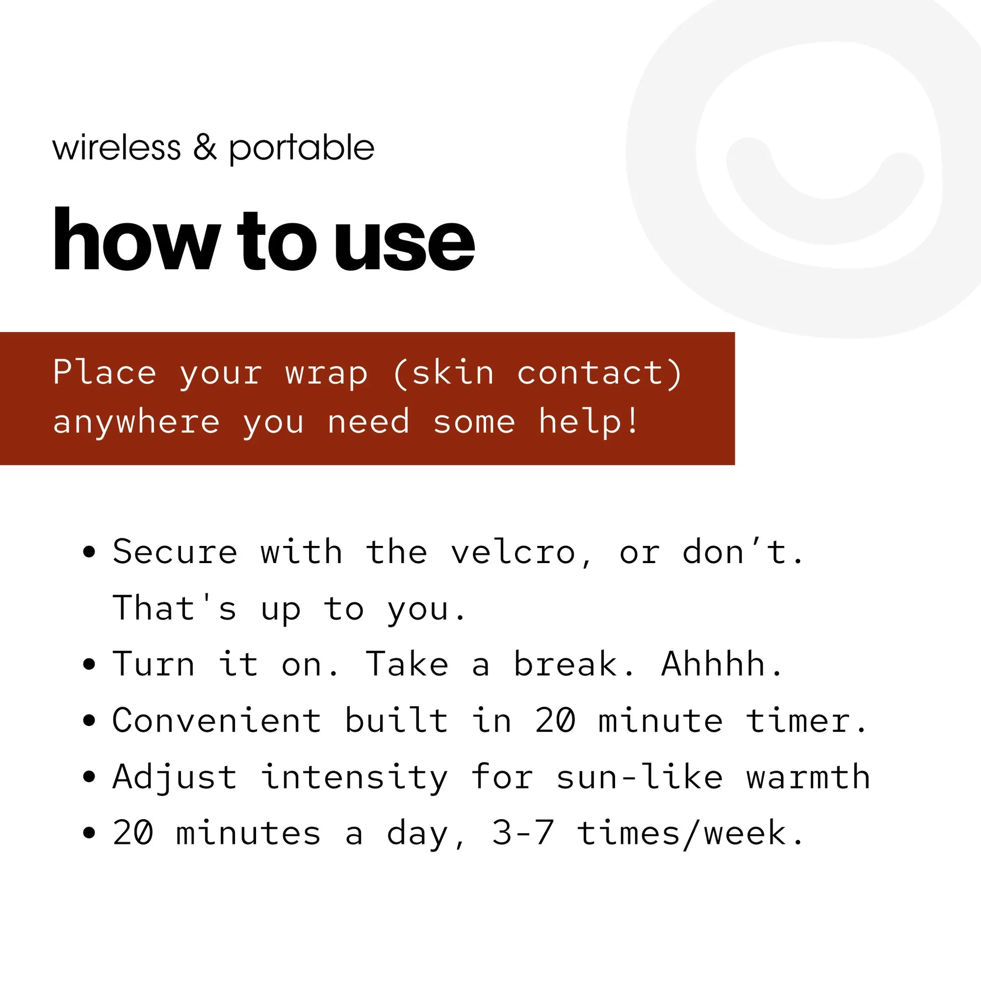 Red Light Therapy Wrap Extra Long